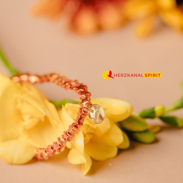 Seelenstern Armband – Farbe Orange – Bild 3