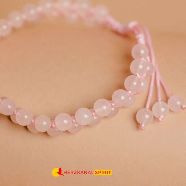 Rosenquarz Armband – Liebe, Herzöffnung & emotionale Harmonie – Bild 3