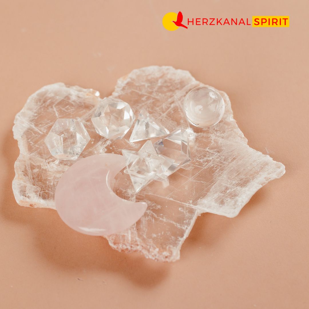 Dein Heiliges Geometrie-Set Bergkristall Steine – Bild 3