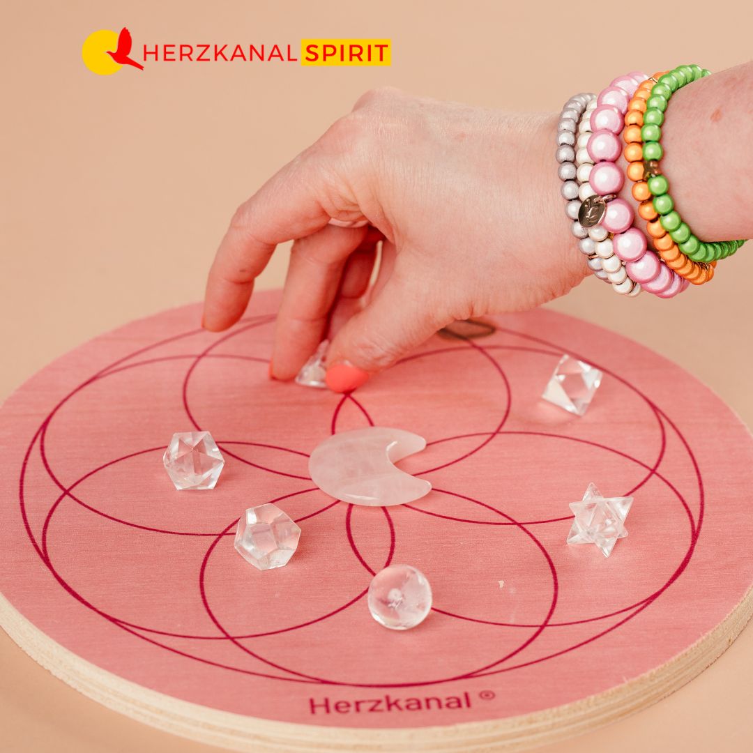 Dein Heiliges Geometrie-Set Bergkristall Steine – Bild 4