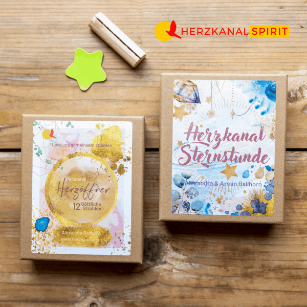 2 Kartensets im Paket: Sternstunde Kartenset & Herzöffner Kartenset