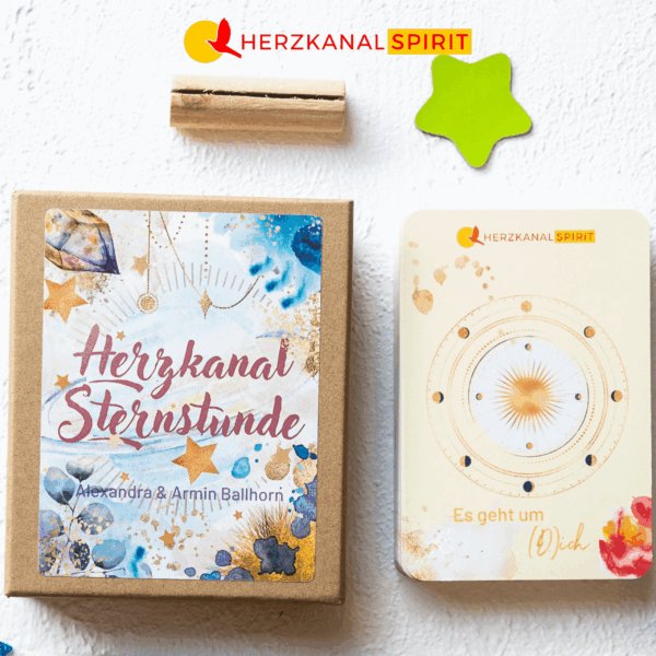Herzkanal Sternstunde Kartenset - Astrologie Studiendeck