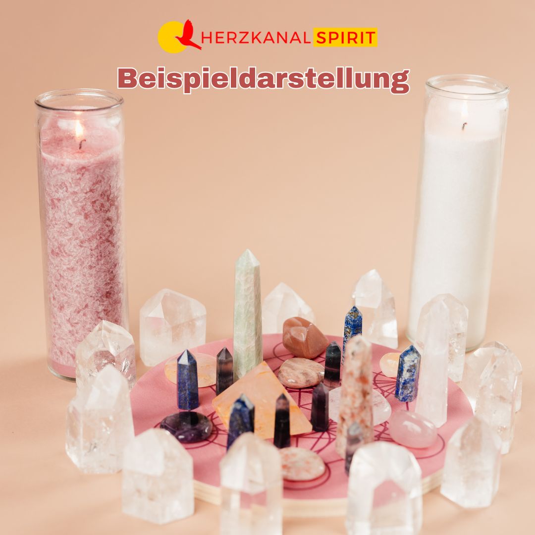 Metatron Holzplatte für Kristallgitter-Aufstellungen – Bild 6