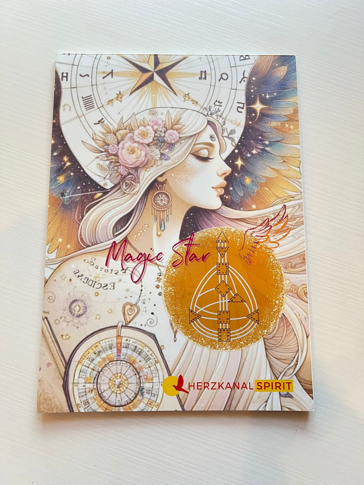 Human Design Chart Block und Folie im Set