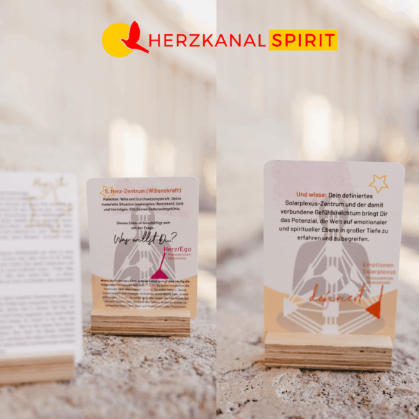 Kartenset „Magic Star“ | Die Profile und Zentren im Human Design | Studiendeck mit Block & Stift in der Lernbox – Bild 6