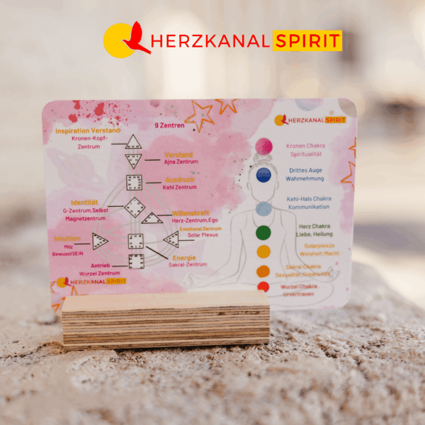 Kartenset „Magic Star“ | Die Profile und Zentren im Human Design | Studiendeck mit Block & Stift in der Lernbox – Bild 5