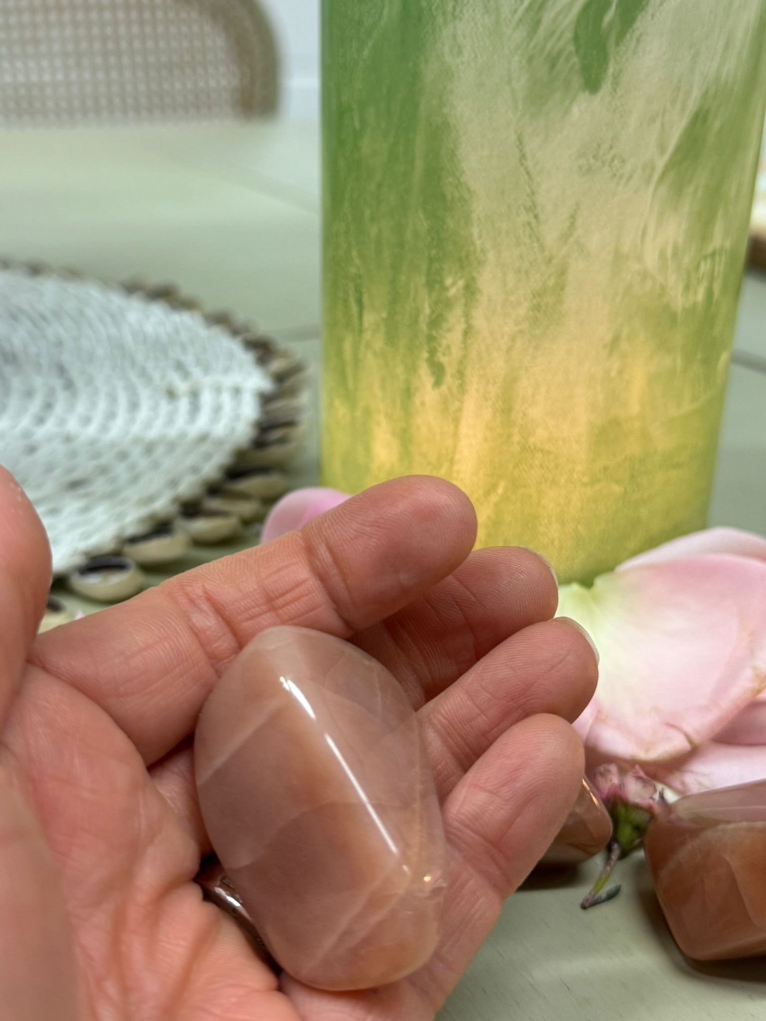 Mondstein-Trommelstein (Dunkel)