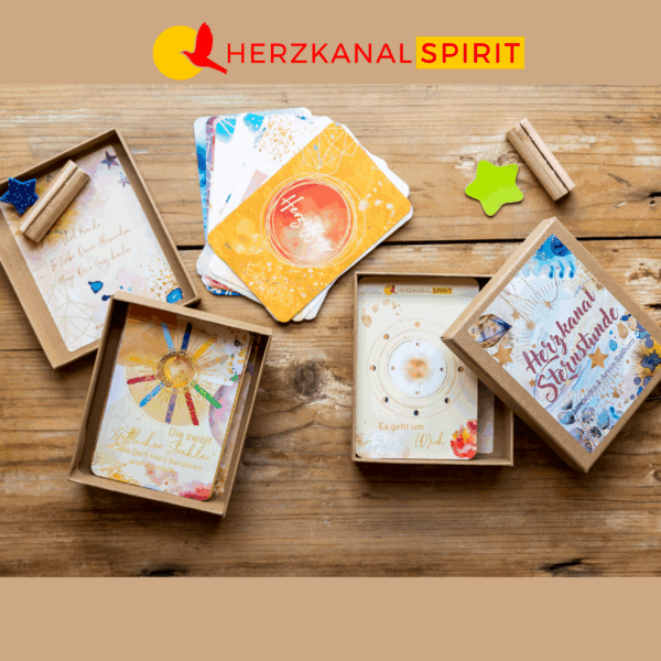 2 Kartensets im Paket: Sternstunde Kartenset & Herzöffner Kartenset – Bild 2
