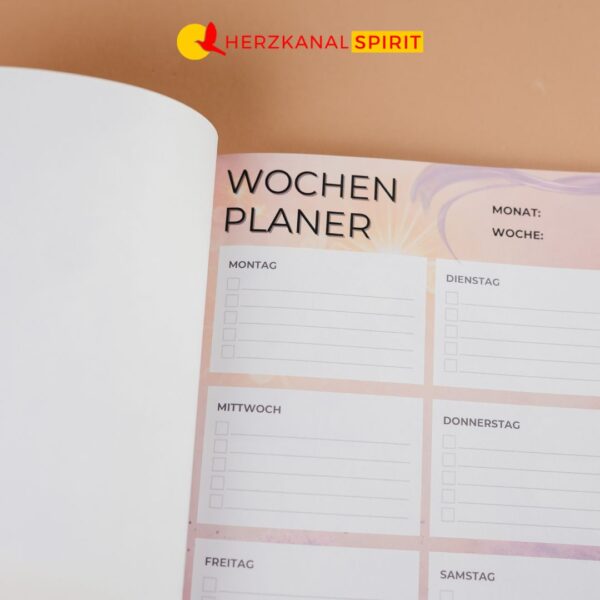 Herzkanal® Wochenplaner für 1 Jahr: Im Glanz Deiner Sonne findest Du Deine Stärke – Bild 5