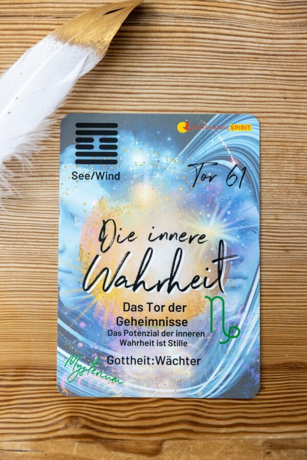 I Ging & Human Design Kartendeck | 64 Schlüssel | Tore und Linien – Bild 12