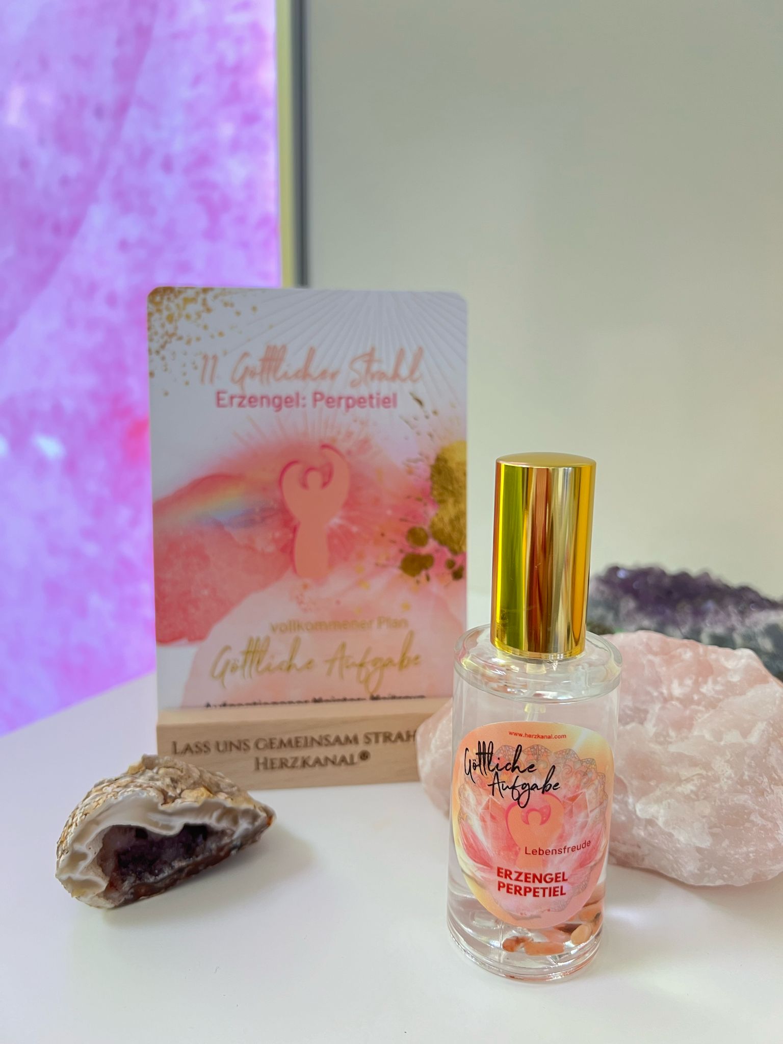 Auraspray GÖTTLICHE AUFGABE – Erzengel Perpetiel – Bild 4