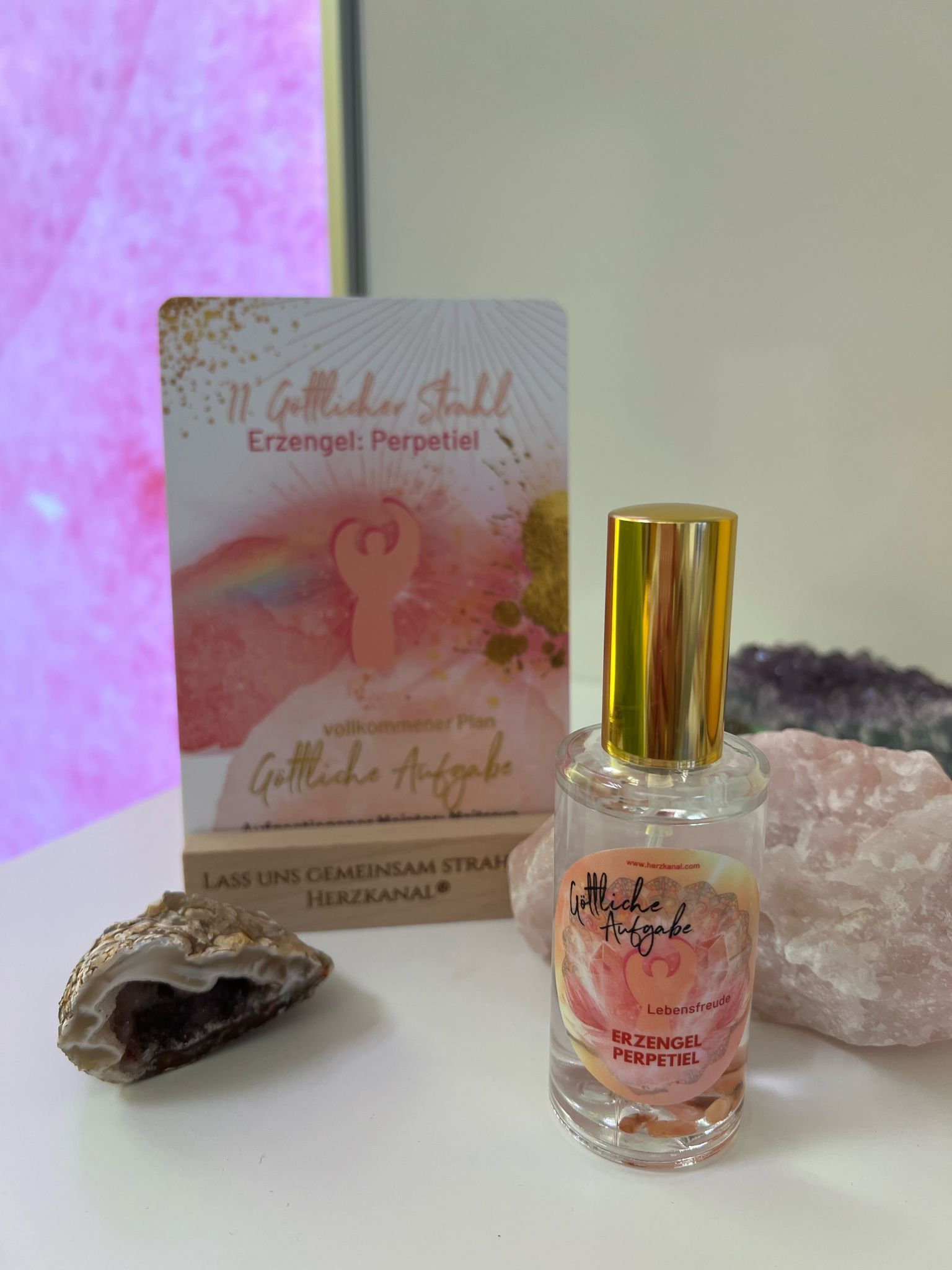 Auraspray GÖTTLICHE AUFGABE – Erzengel Perpetiel – Bild 3