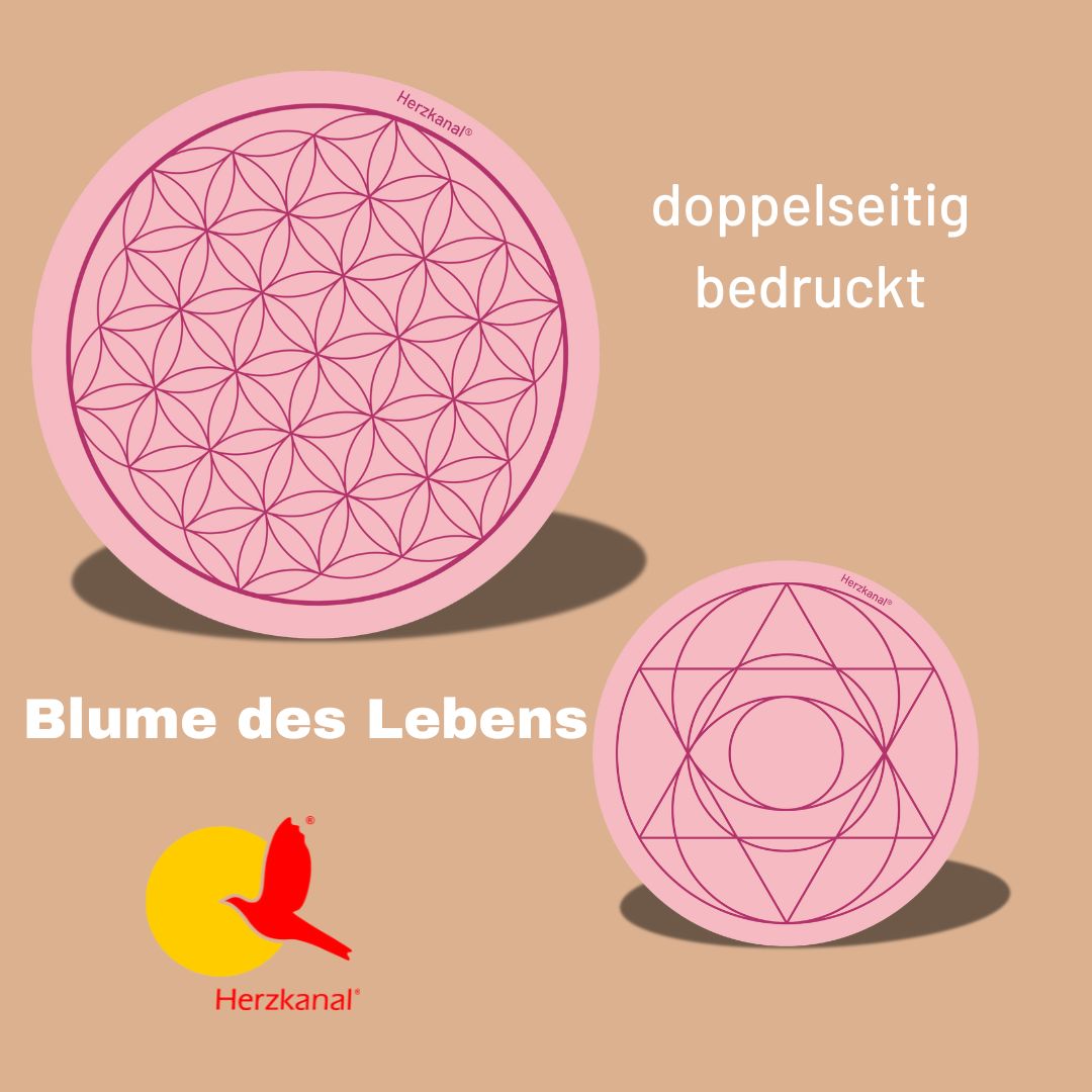 Blume des Lebens Holzplatte