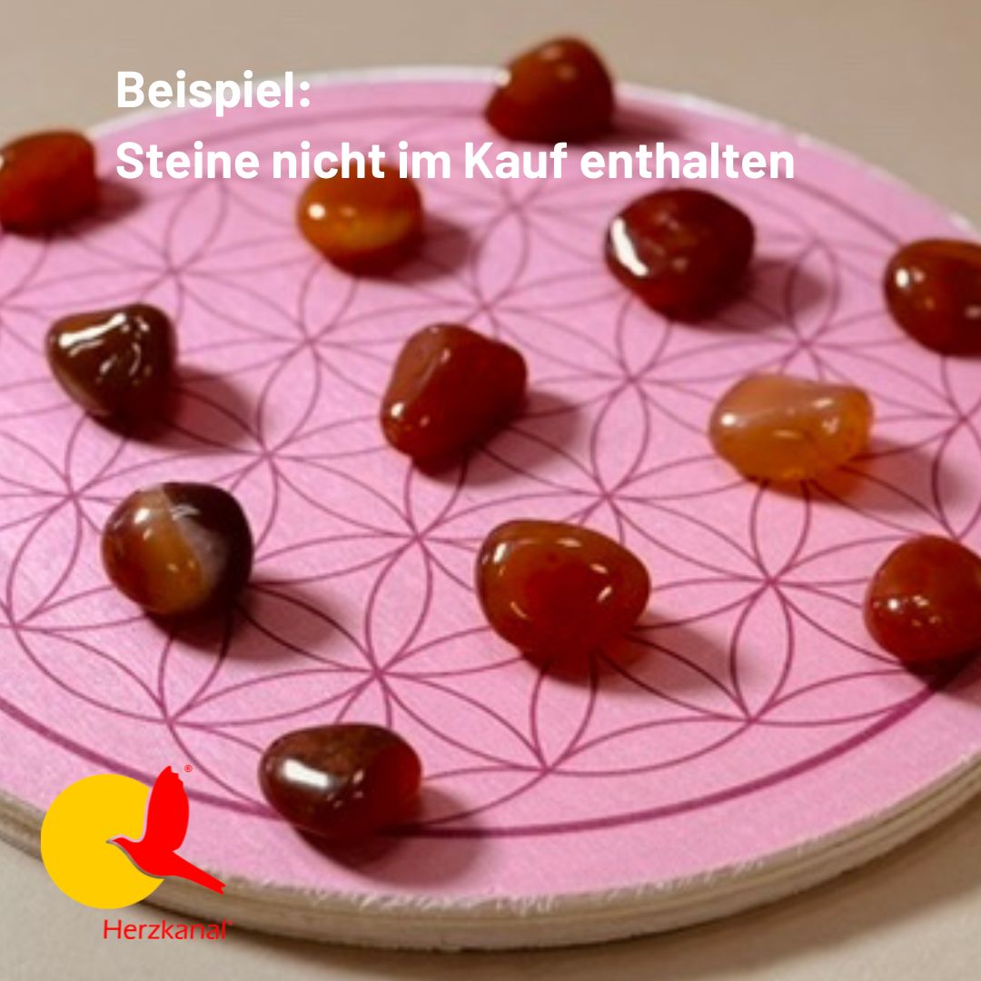 Blume des Lebens Holzplatte – Bild 3