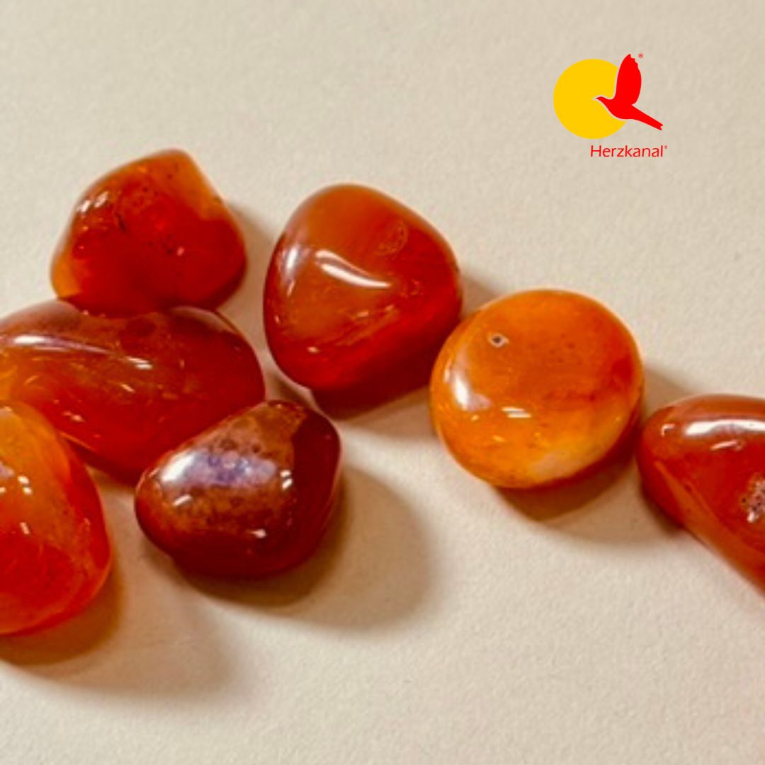 Karneol Trommelstein – Bild 3