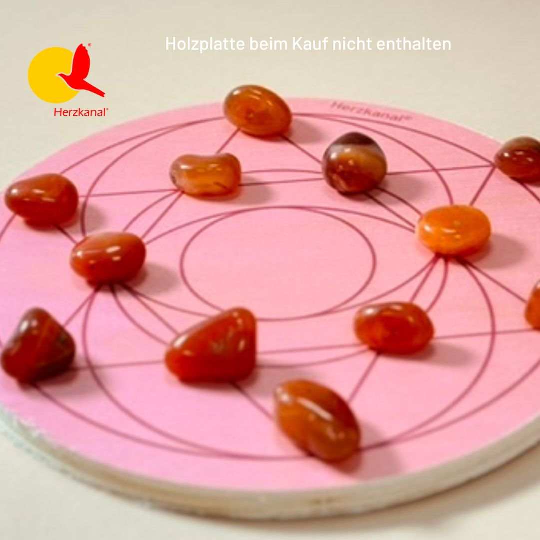 Karneol Trommelstein – Bild 6