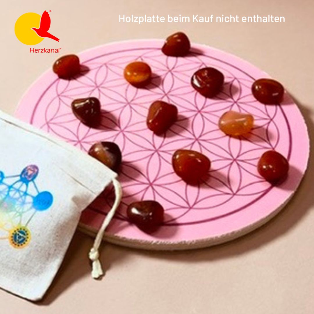 Karneol Trommelstein – Bild 5