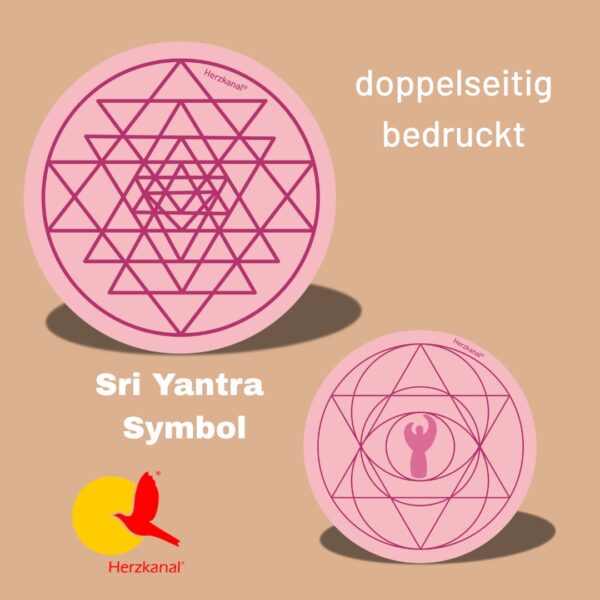 Sri Yantra Holzplatte