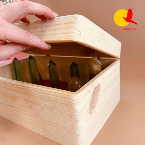 Holzkiste Abundance Aufbewahrung spirituell – Bild 7