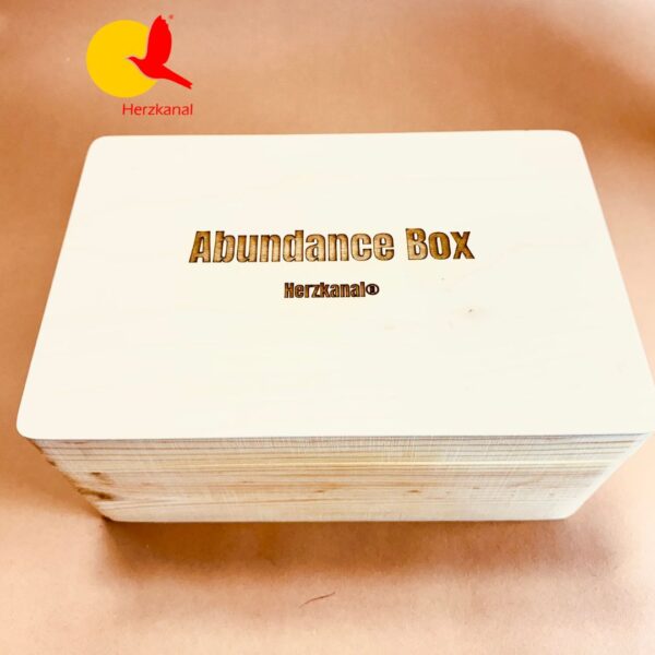 Holzkiste Abundance Aufbewahrung spirituell