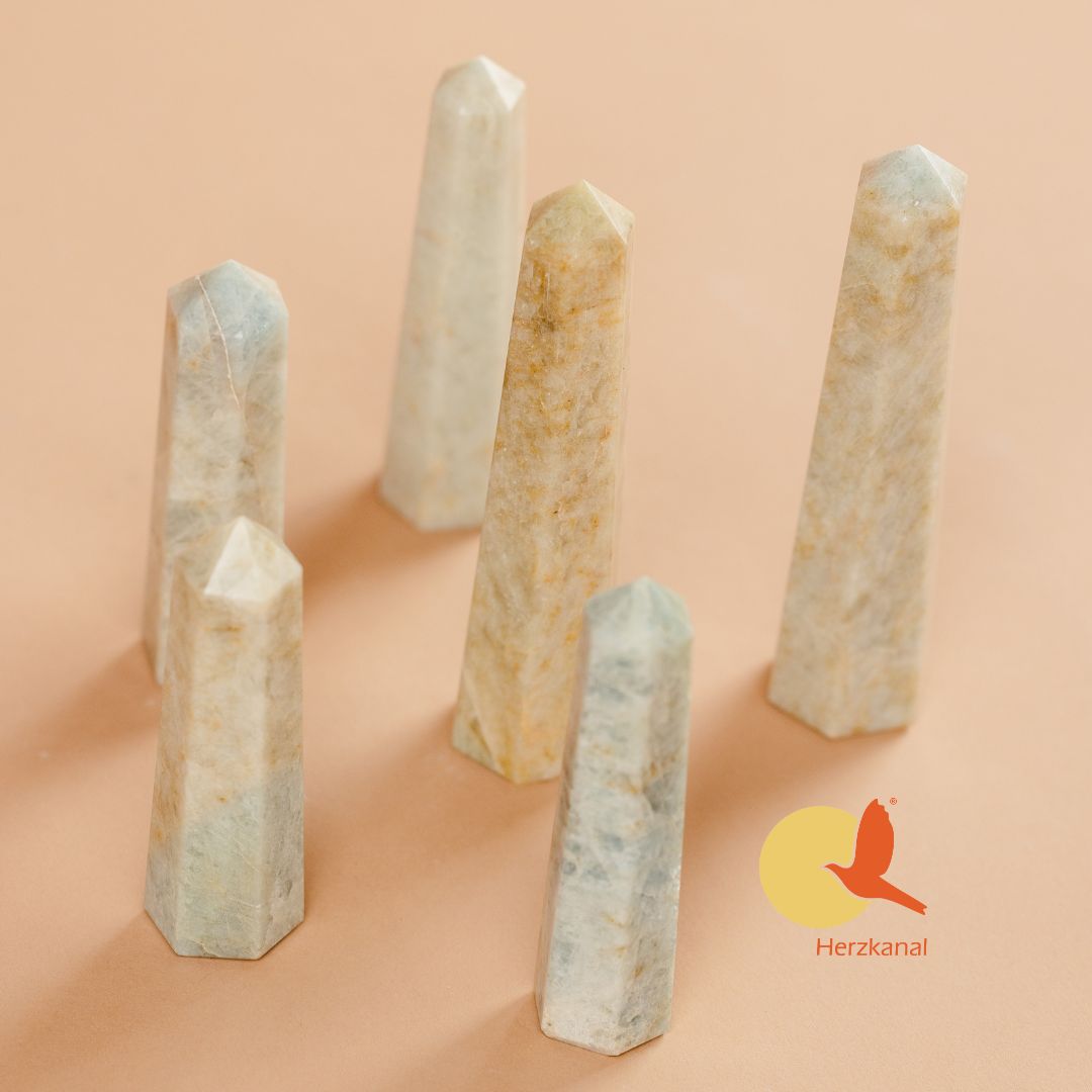 Grüner Aventurin Obelisk