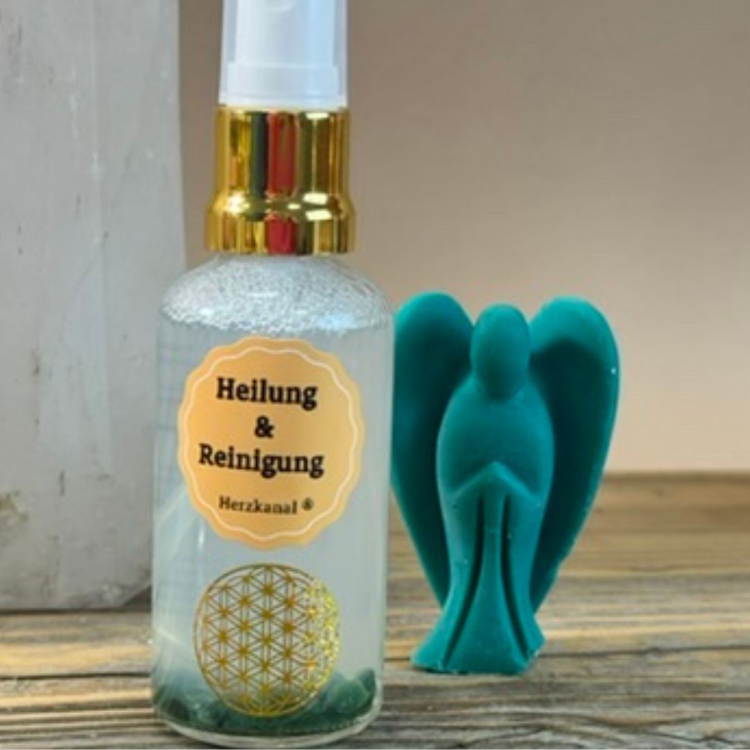 HEILUNG & REINIGUNG Aura Spray | Herzkanal® – Energetische Reinigung & Heilung